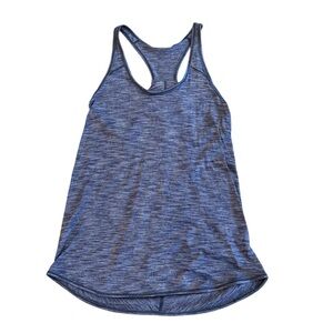 lululemon athletica Heathered Navy Racerback Tank